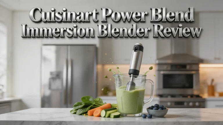 Cuisinart Power Blend Immersion Blender Review 2026: Is It Worth Your Money?