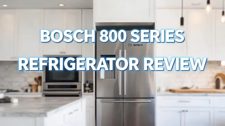 Bosch 800 Series Refrigerator Review 2026: Is This Worth It?